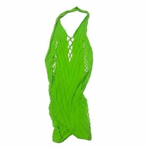 Stretchy Neon Green Top - Small